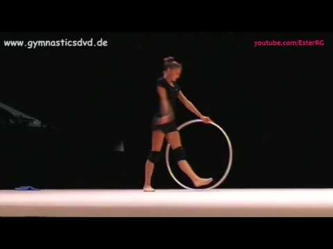 Aleksandra Soldatova Hoop Podium Training - World Cup Baku 2017