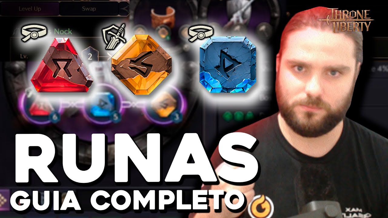 THRONE AND LIBERTY - GUIA COMPLETO DE RUNAS E COMO CONSEGUIR