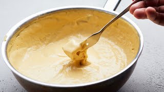 super cremige vegane Käsesauce - einfaches Grundrezept