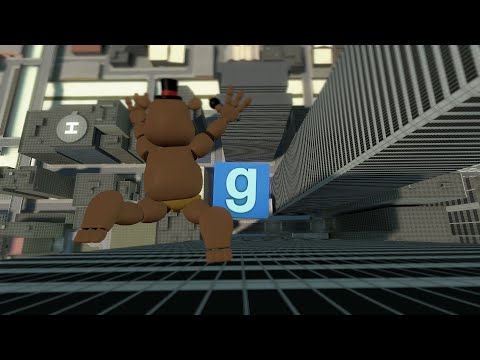 Gmod FNAF | Throwing FNAF Off A Skyscraper part 3