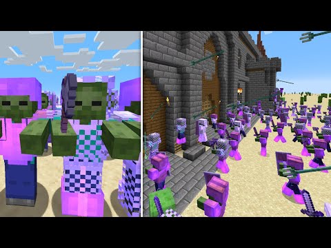 IJAMinecraft - Working Zombie Army in Minecraft