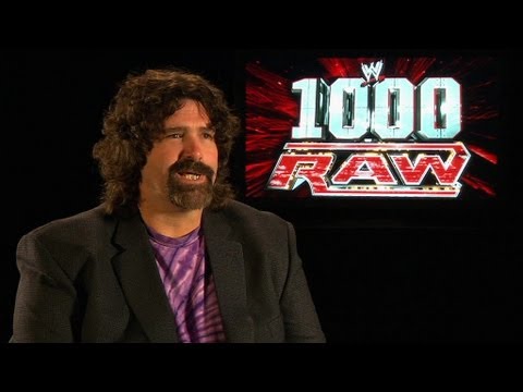 Mick Foley wins his first WWE Championship - Raw's 1,000th