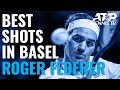 Best Roger Federer Shots In Basel!