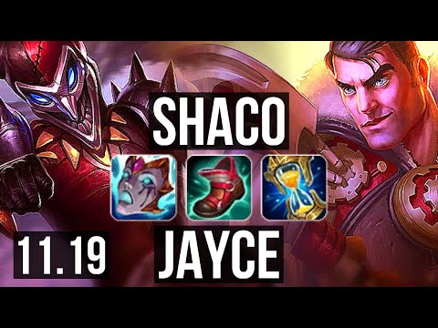 SHACO vs JAYCE (TOP) | Rank 2 Shaco, Dominating, 10/4/10 | BR Challenger | v11.19