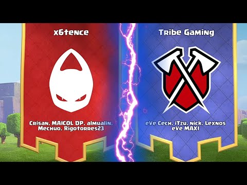 SEMI FINALS | TRIBE GAMING VS X6TENCE | CLASH OF CLANS WORLD CHAMPIONSHIP #4 (2020)