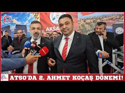ATSO’da 2  Ahmet Koçaş dönemi!