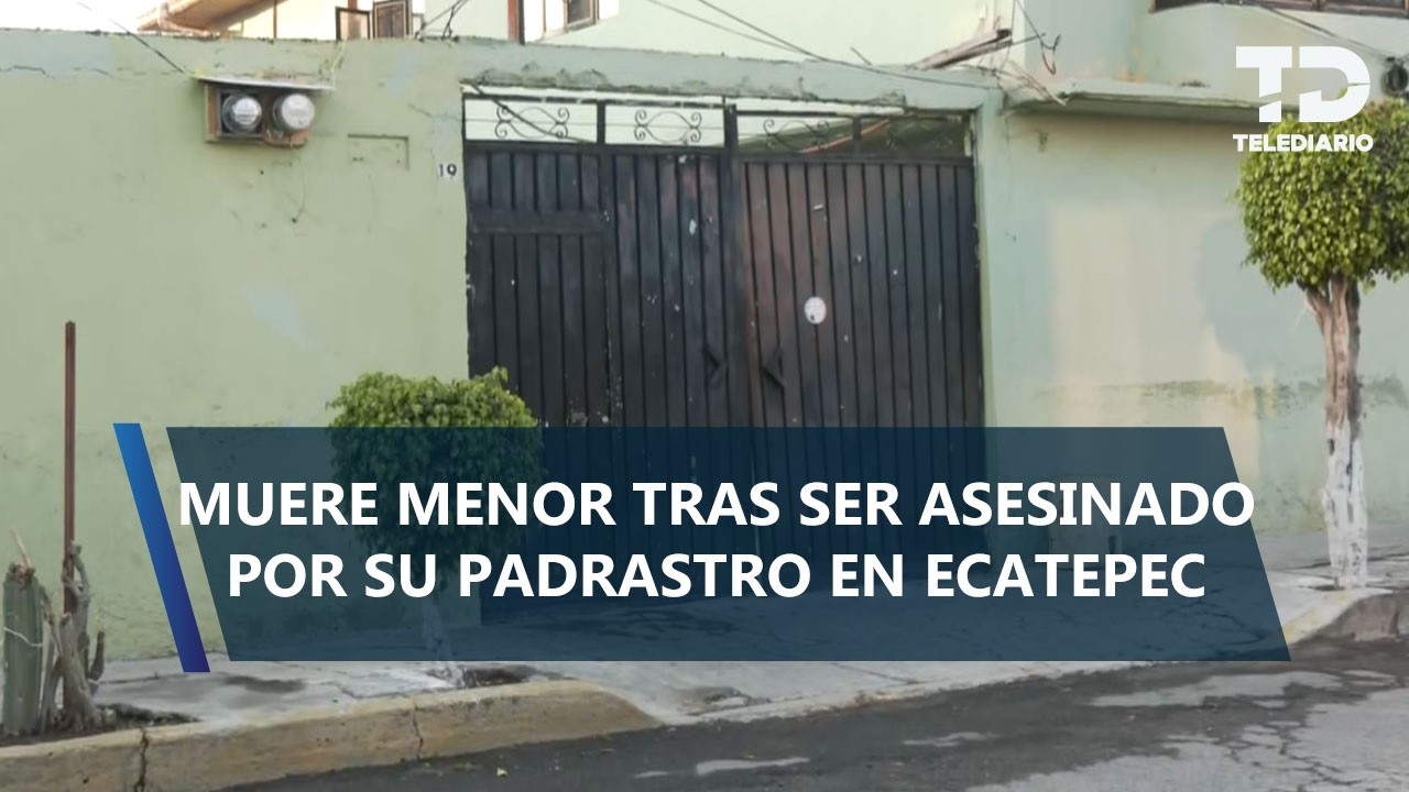 Hombre mata a su hijastro de 8 años en Ecatepec; el menor intentó defender a su mamá