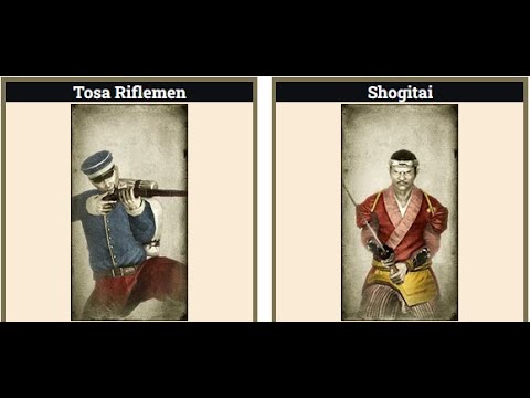 Total War: SHOGUN 2 - Fall of the Samurai 1vs1: Tosa Riflemen vs Shogitai