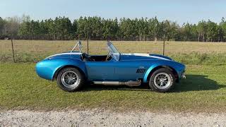 200-Mile Shelby Cobra CSX6000 5-Speed Idling