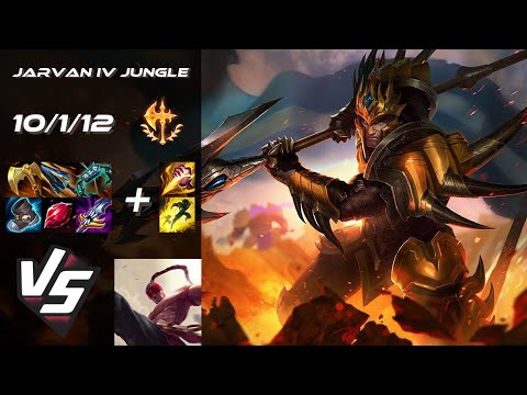 JUNGLE Jarvan IV vs Lee Sin - NA Challenger Patch 14.10