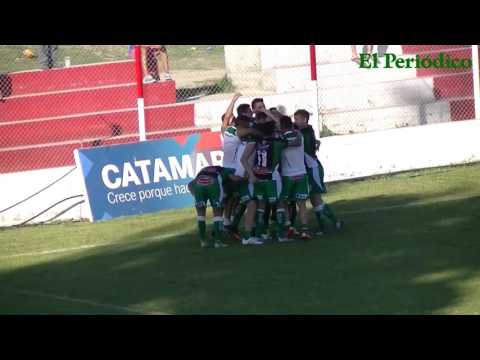 Gol 100  de Juan Manuel Aróstegui con la camiseta de Sportivo Belgrano. 2/12/2016