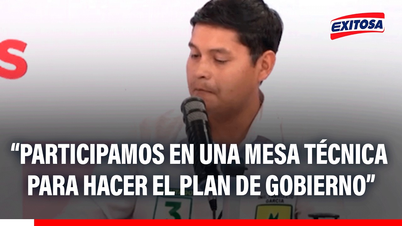 🔴🔵 Crecimiento del país se basa en tres aspectos, señala candidato Fabrizzio García