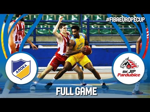 Apoel (CYP) v BK Pardubice (CZE) - Full Game - FIBA Europe Cup 2016/17