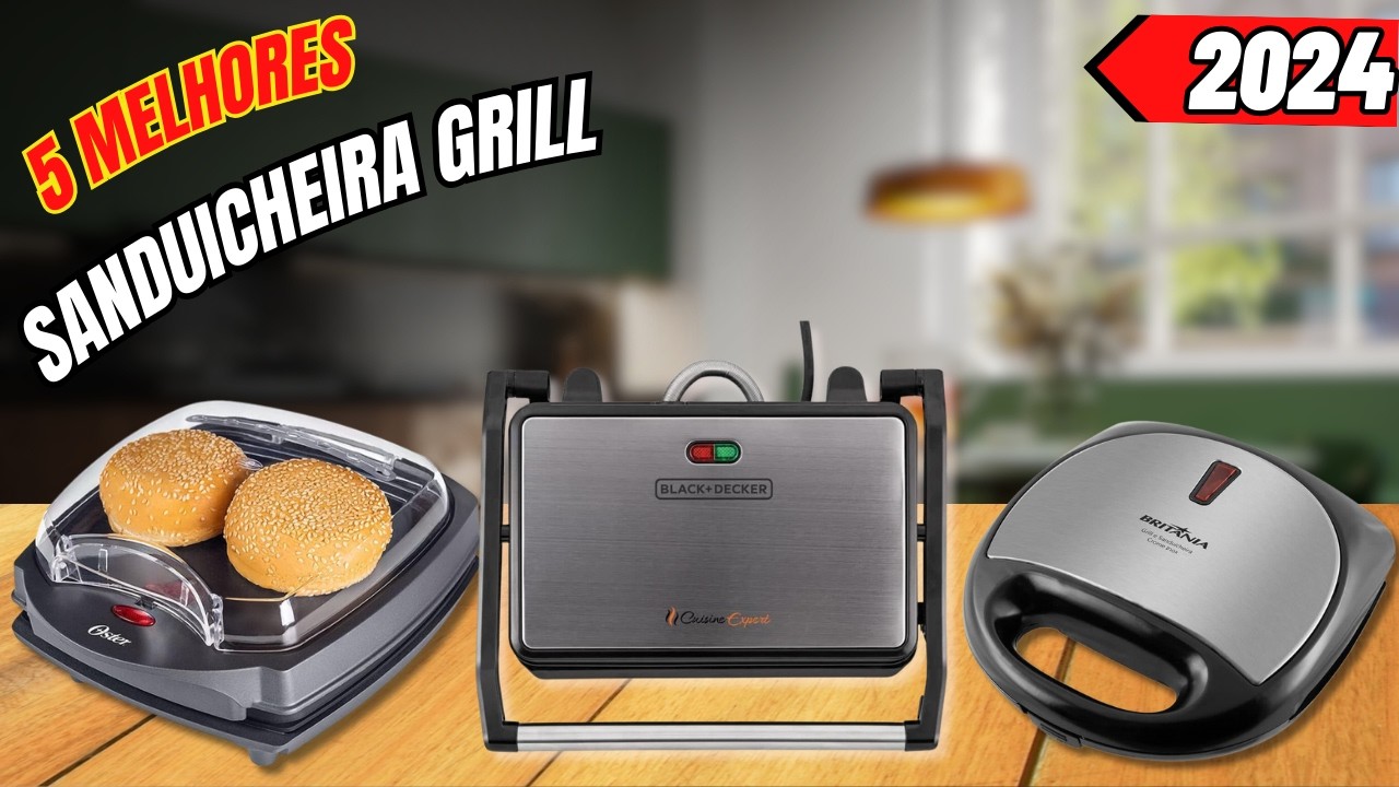 Qual a MELHOR Sanduicheira Grill 2024 / Melhores SANDUICHEIRA ELÉTRICA  do mercado / SANDUICHEIRA