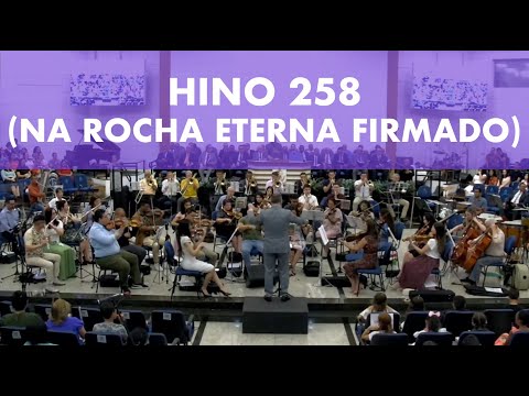 Harpa Cristã - Hino 258 (Na Rocha Eterna Firmado) - Orquestra AD Lapa |  #louvor #harpacristã