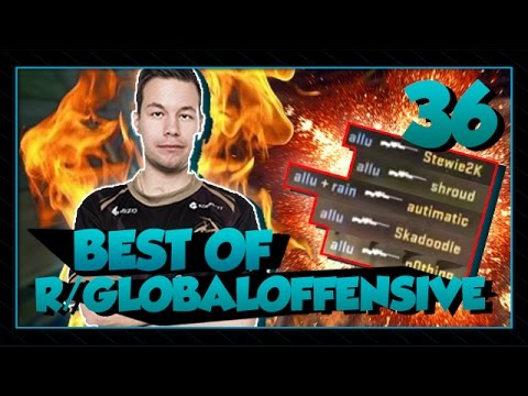 BEST OF R/GLOBAL OFFENSIVE - #36 | ALLU EZ AWP ACE!!! (CSGO)