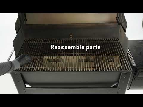 How to Clean Cookbox | Weber Searwood 600 Pellet Grill Video