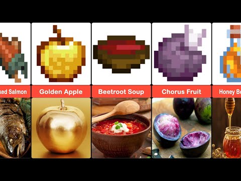 Minecraft Food In Real Life