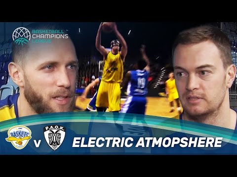 "It was one of the wildest games with the craziest fans!" - EWE Baskets before top game v PAOK