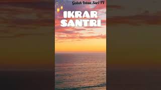Download lagu IKRAR SANTRI    #shorts mp3