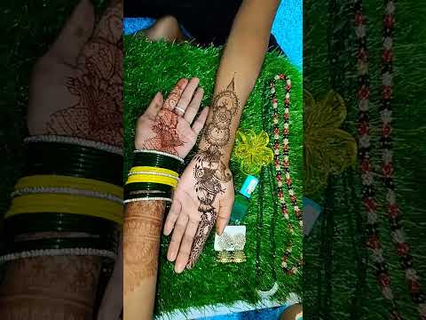 Simple mehandi @raptimakeup  short video ...#