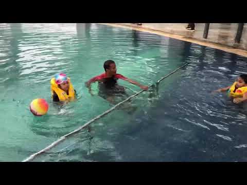 Wafiya & Wadi Swimming Practice at BRAC
