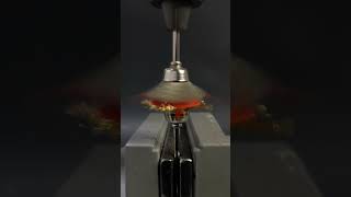 Testei fazer fricção usando escova de aço part25 #experiment