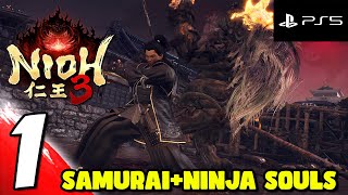 #1 Nioh 3 (PS5) – The Beginning of a Brutal Soulslike Samurai Journey