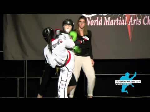 2016 Compete Internationals - Melanie Ortiz v Drew Beatty - Women's Sparring