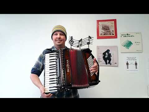 (SOLD!) - Beltuna Euro III MIDI - Compact Size (Carnegie Accordion Company)
