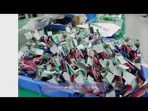 Certified micro-coax harness manufacturer France Best Chinese Wholesalers Custom OEM Factory cable c