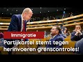 Vandaag in de Kamer: partijkartel stemt TEGEN herinvoering grenscontroles (motie Hiddema)