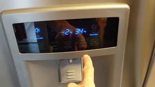 How to Adjust the Temperature on a Kenmore Elite Refrigerator