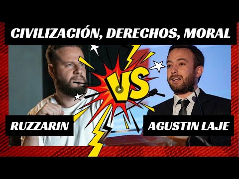 Duro agarrón entre Agustin Laje y Diego Ruzzarin