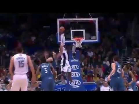 Minnesota Timberwolves Vs Orlando Magic Game Highlights February 13, 2012 Dwight Howard