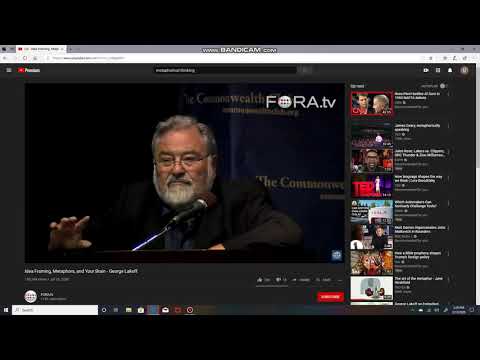 Idea Framing, Metaphors, and Your Brain - George Lakoff