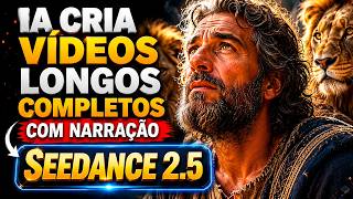 SEEDANCE 2.5 CRIA VIDEOS LONGOS COM NARRAÇÃO E VOZ REALISTA