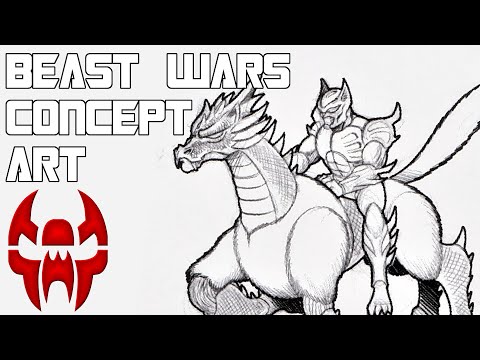 Looking At Unused Beast Wars Concept Art