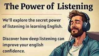 The Power of Listening: The Secret to Speaking English Fluently || English Listening Practice 🎧
