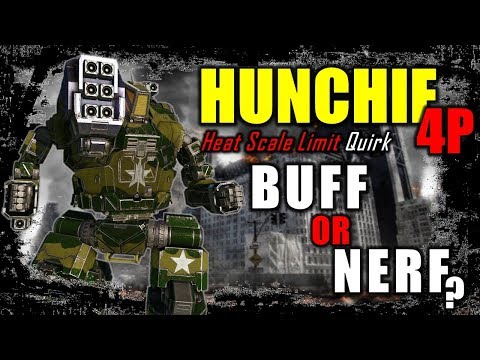 [BRxV] Hunchback 4P - HSL Quirk Changes Buff or Nerf ?