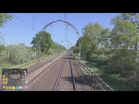 Riding with the train driver from Utrecht Centraal naar Hoofddorp yard. (with speedometer)