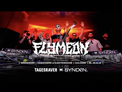 FLYMEON @ TAGESRAVER x SYNDEN [ ESSIGFABRIK COLOGNE | 28.03.25 ] [ TECHNO ROCKSTAR ]