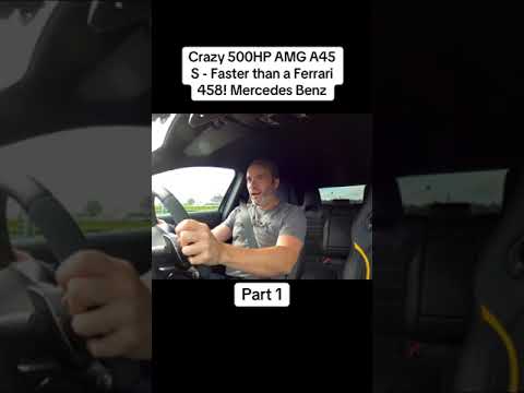 Crazy 500HP AMG A45 S   Faster than a Ferrari 458 3