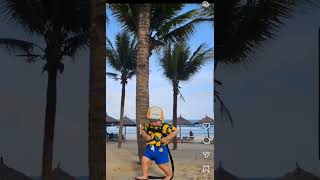 다낭 바다에서 춤추는 아기♡#아기놀이 #아기발달 #아기여행 #다낭#베트남#아기랑가볼만한곳