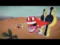 Cuphead Walkthrough - Pyramid Peril (Djimmi the Great)