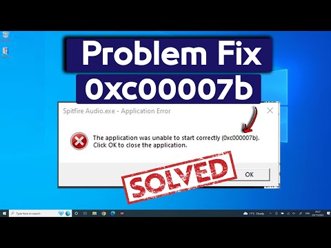 Fix 0xc00007b Application Error (%100 FIX) for Any Games or Apps | unable to start correctly error
