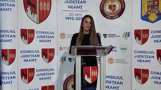 Investiţii importante la CJ Neamţ, prezentate de purtătorul de cuvânt Greta Condorache