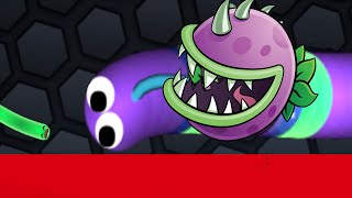Slither.io - PVZ Chomper Snake World Biggest Snake | New Custom Skin Epic Plays