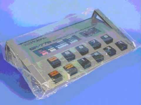 Roland GR-77B Programmable Analog Bass Synthesizer with G-77 Factory Demo