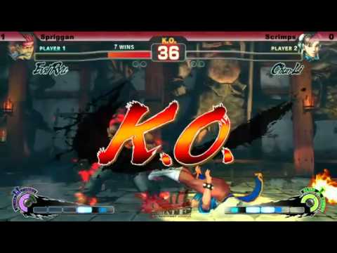 Chicago 4 Ultimate: SSF4AE Grand Finals: Spriggan vs. Scrimps